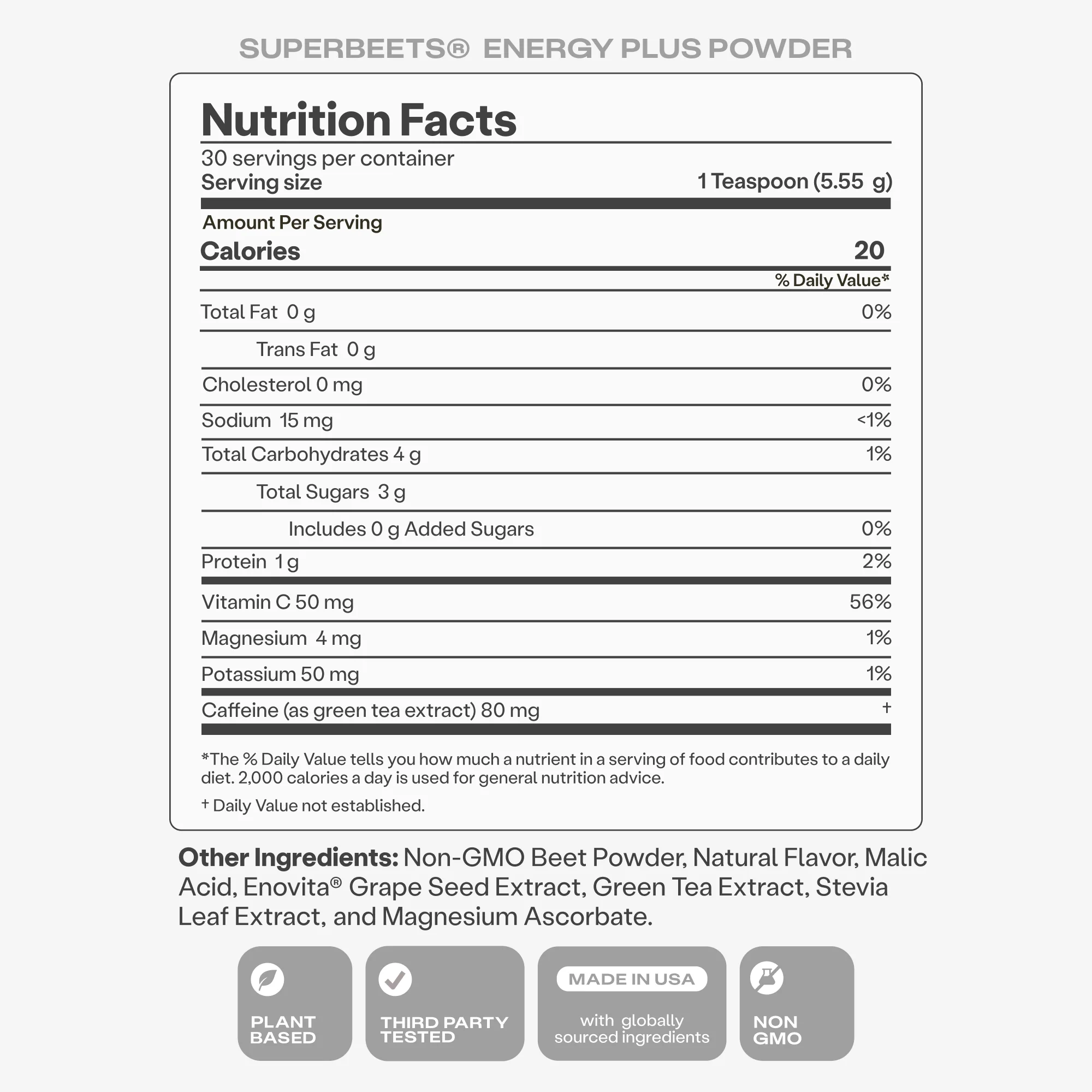 SuperBeets® Energy Plus Powder - Image 5
