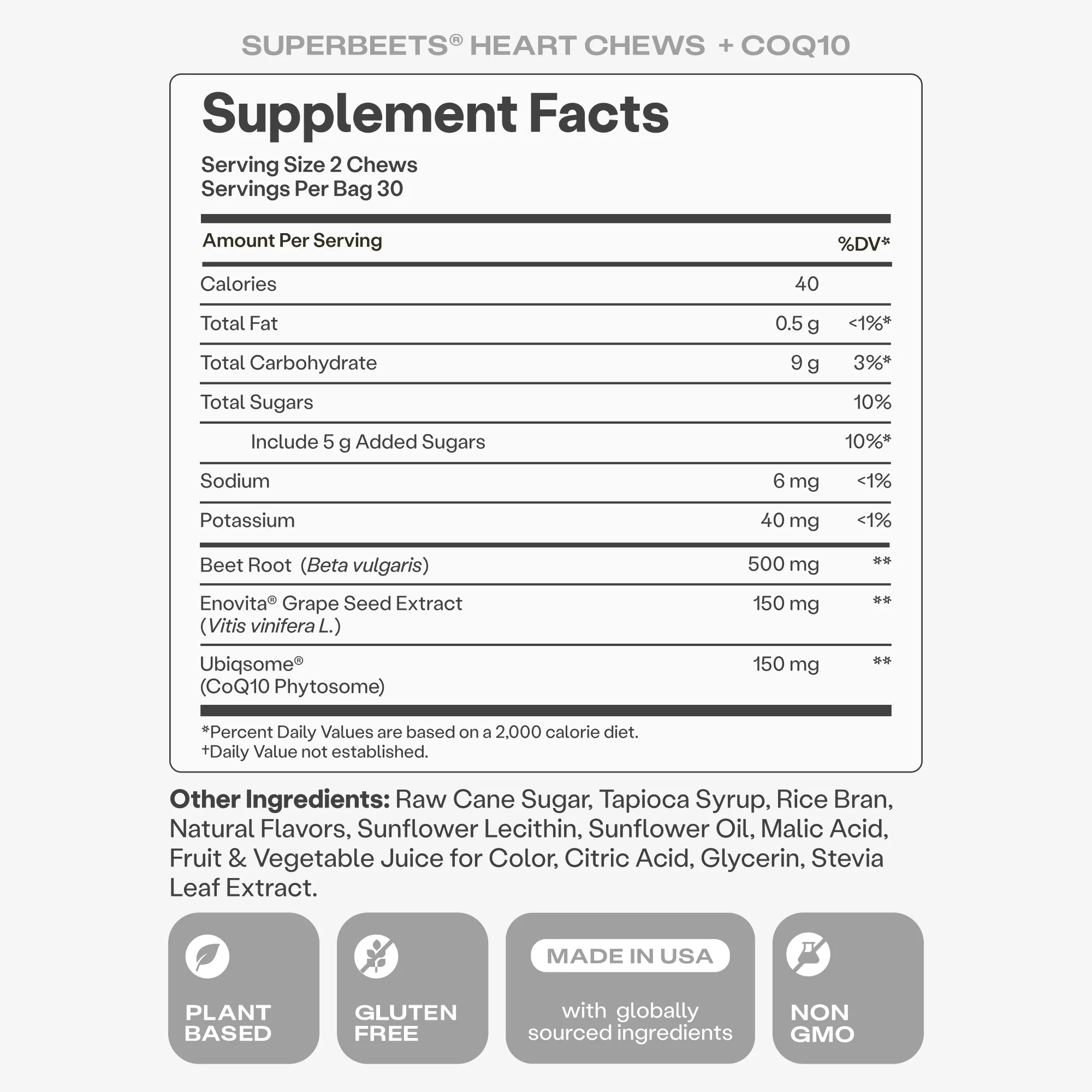 SuperBeets® Heart Chews + CoQ10 - Image 5