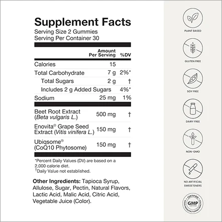 SuperBeets® Heart Gummies + CoQ10 - Image 5