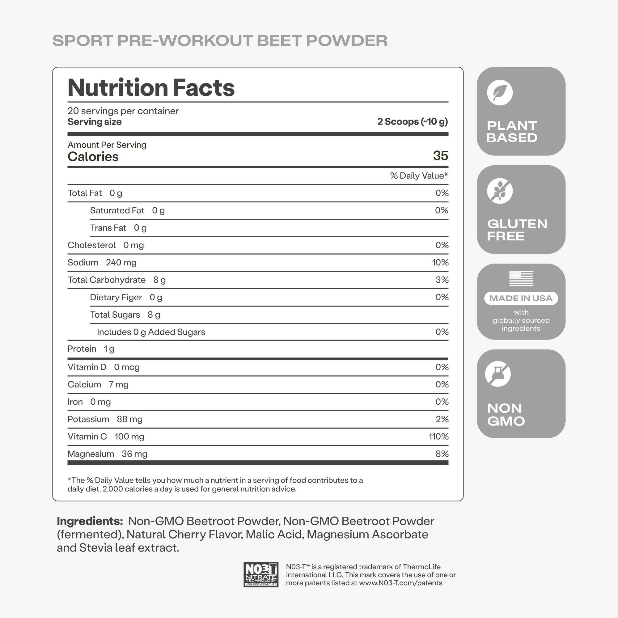 SPORT Pre-Workout Powder - Image 5