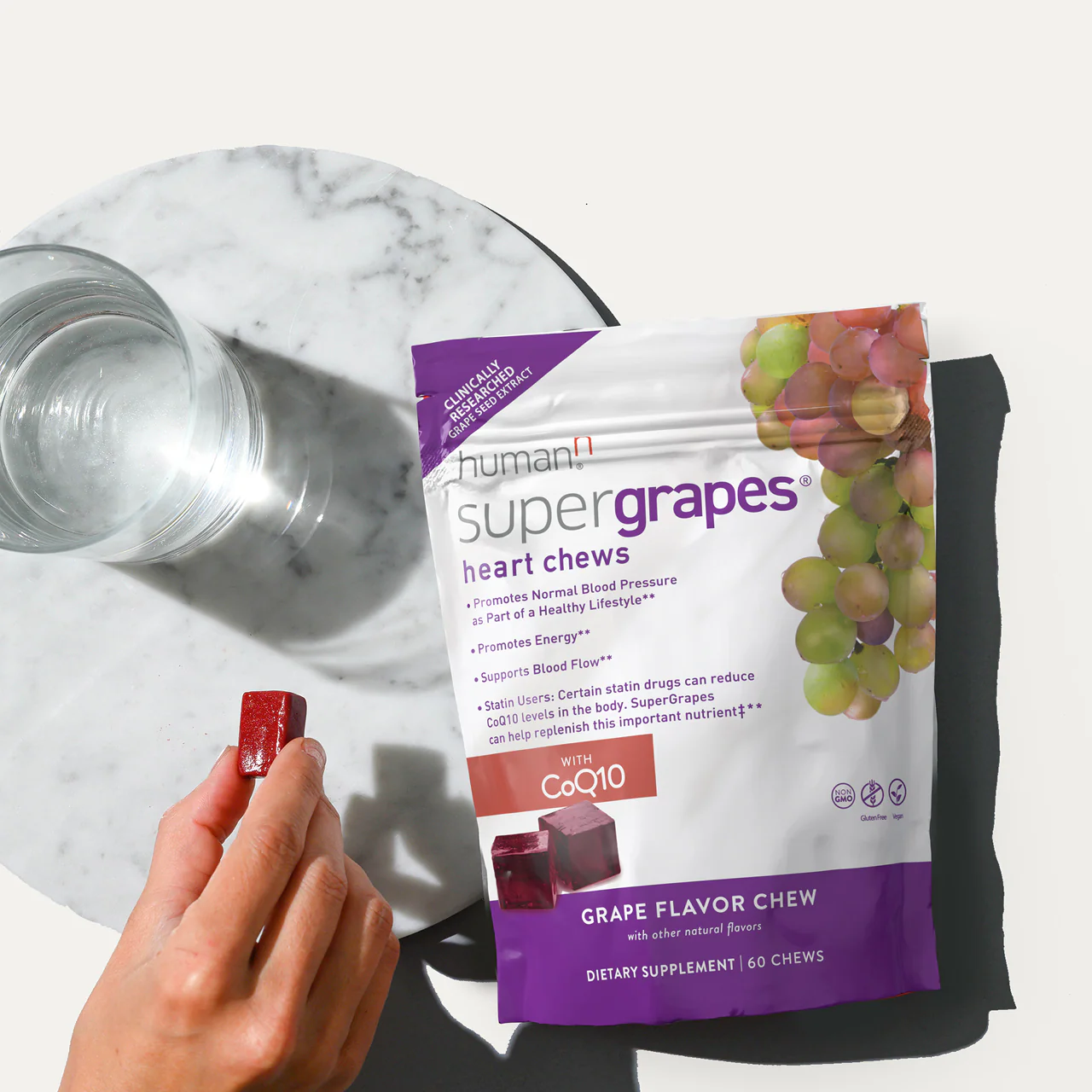 SuperGrapes® Heart Chews + CoQ10 - Image 3